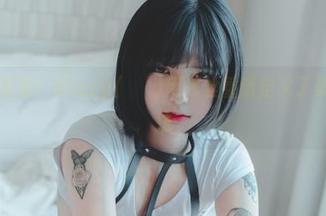 无光也有光！Hizzy(히지)用黑丝重新定义了美图的玩法
