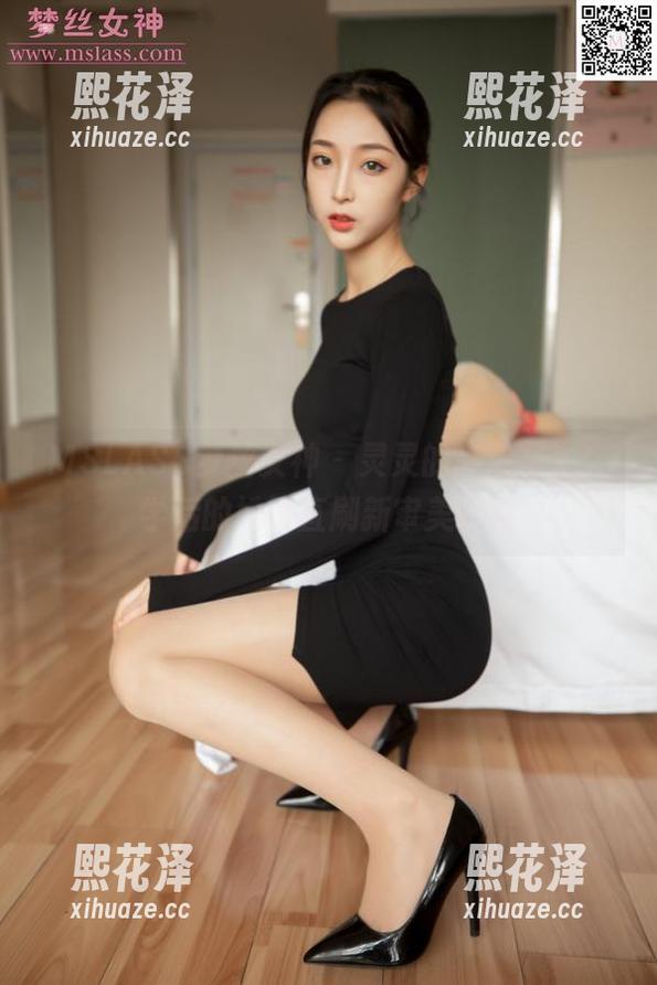 MSLASS梦丝女神 - 灵灵的高清写生，学后的她简直刷新审美标准