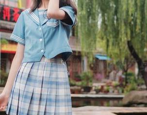 不用掏钱的福利，《喵糖映画》，深蓝JK制服图册抢先看，猫咪都嫉妒这身材！
