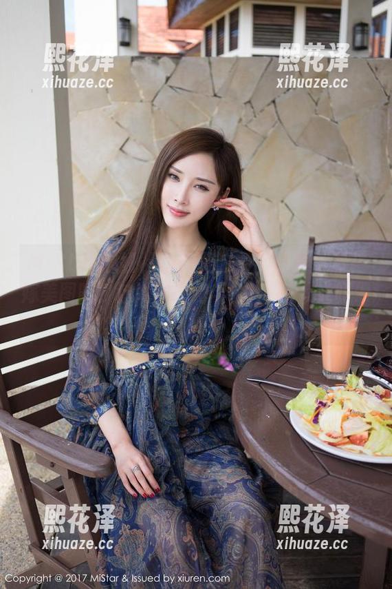 MiStar魅妍社 - 你见过最新的黄乐然花嫁美图吗？这婚纱能把半个Internet吓晕！