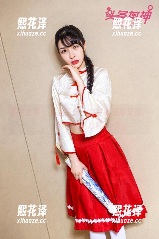 头条女神 - 私拍花嫁，全靠郭婉婷来撩，满满的小心机